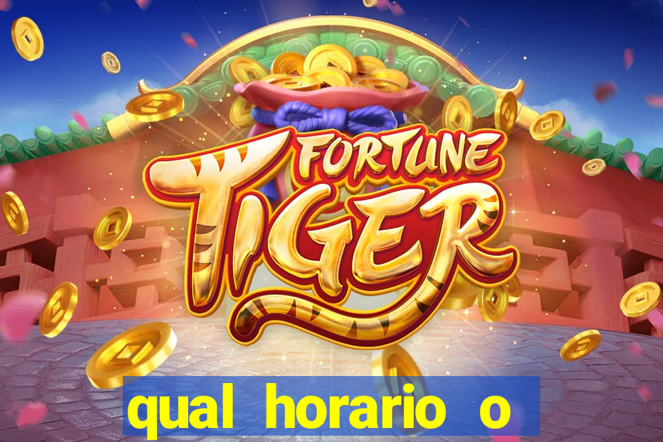 qual horario o fortune tiger paga mais